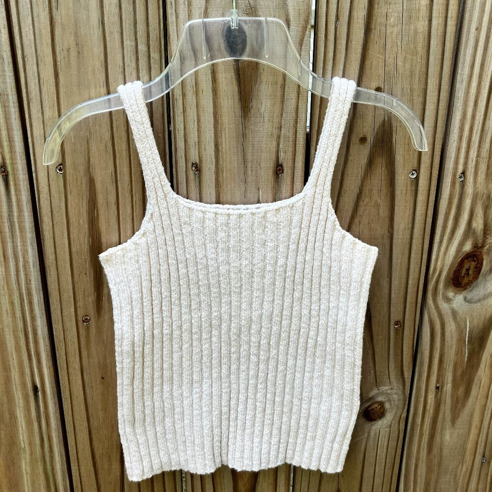 Nine West Fitted Knit Tank Top - Size Small